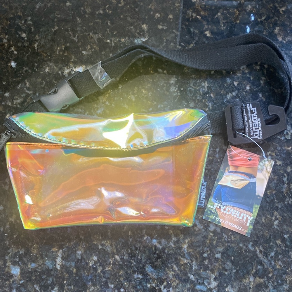 Holographic Belt Bag
